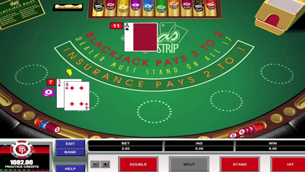 Quy tắc chơi cơ bản của Vegas Strip Blackjack